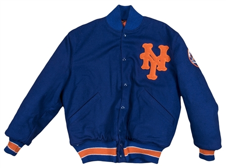 Circ. 1968-71 Nolan Ryan Game Used New York Mets Dugout Jacket